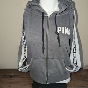 Victoria's Secret Gray Zip-Up Hoodie